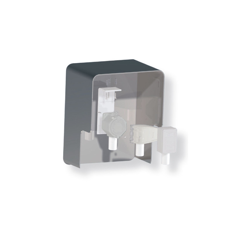 AR015 Cabinet for sun and rain protection in stainless steel