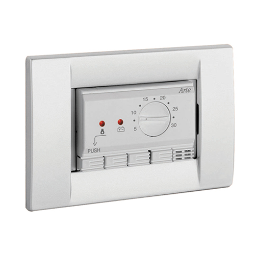 ARTE Electronic thermostat for recessed installation instructions