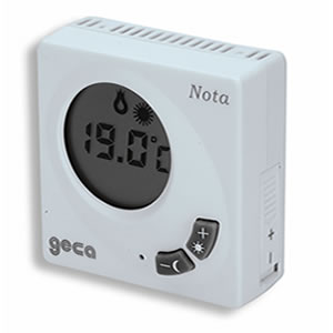 Instructions NOTA Electronic thermostat with display