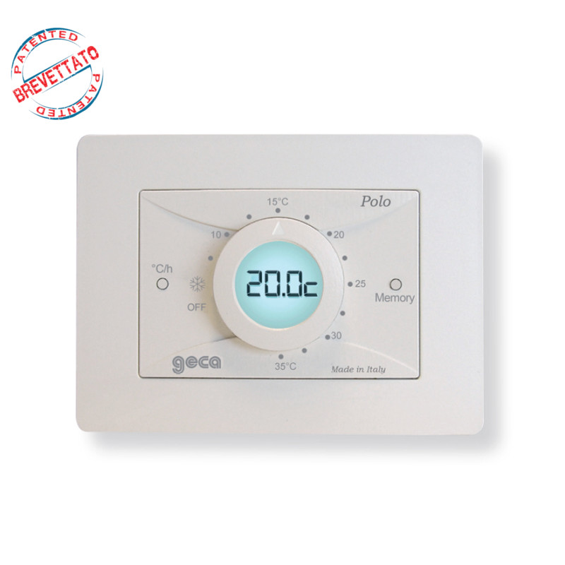 POLO 24 Electronic Thermostat for wall installation instructions