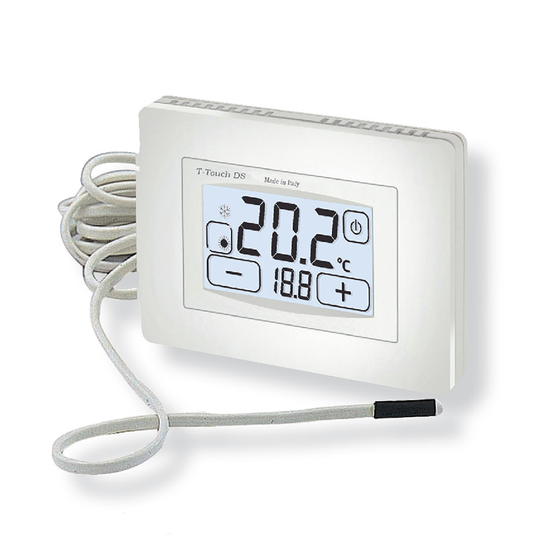 T-Touch DS Wall thermostat touch screen with double sensor