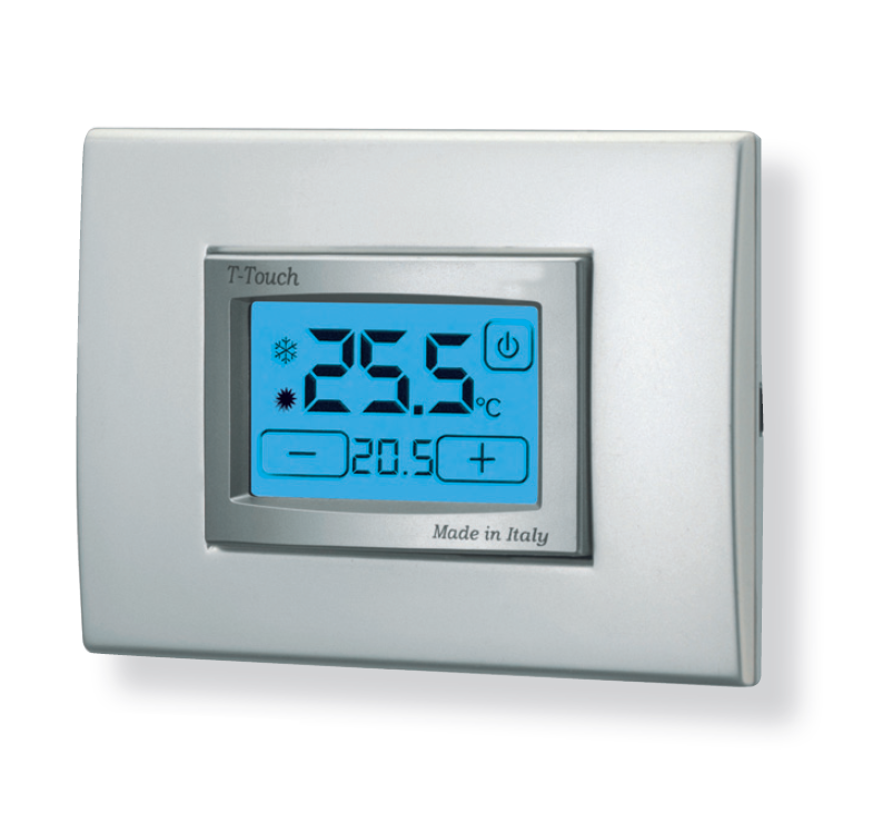 T-Touch Touch screen thermostat for recessed installation instructions