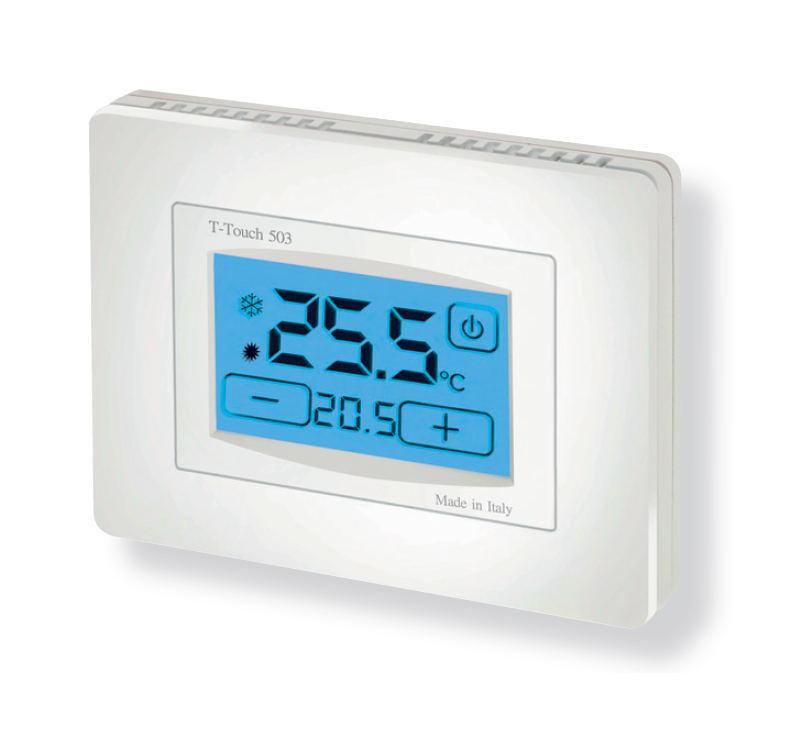 T-Touch 503 Wall mount touch screen thermostat instructions