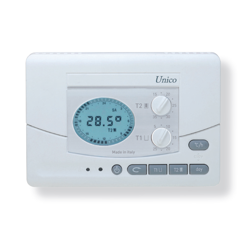 UNICO programmable thermostat with 2 temperature setting