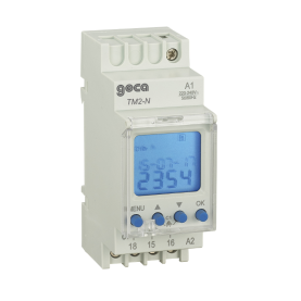 TM2-N Daily and weekly digital time switches 2 channels