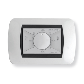 HUMIDAY Electronic recessed humidity regulator for recessed installation